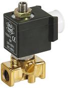 12 volt dc brass 3/2 way solenoid valve